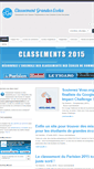 Mobile Screenshot of classementgrandesecoles.com